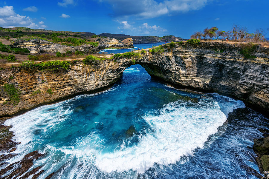 west tour nusa penida - broken beach