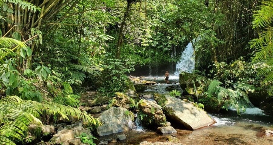 yeh hoo waterfall - tabanan interesting places to visit - bali touristic