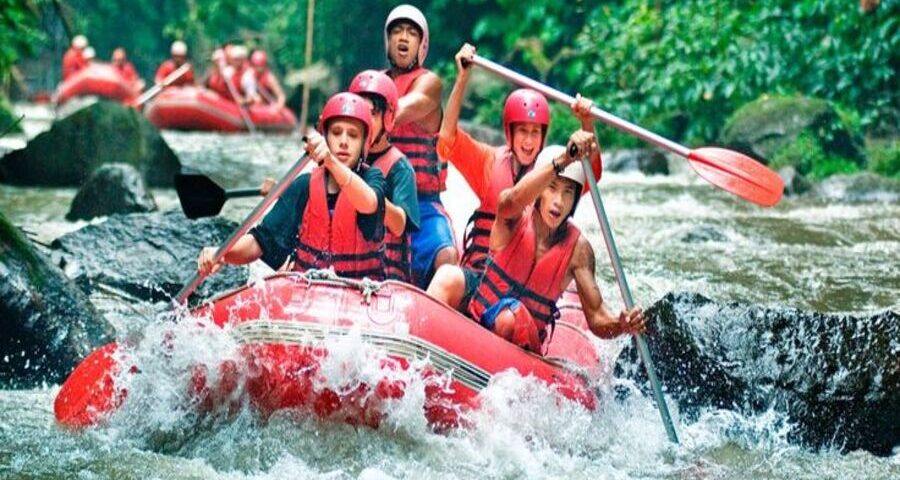 bali adventure travel- ayung river rafting bali- activities in bali touristic