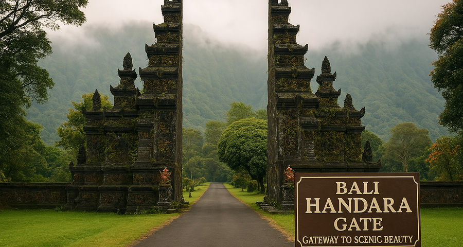 bali handara gate-bali touristic